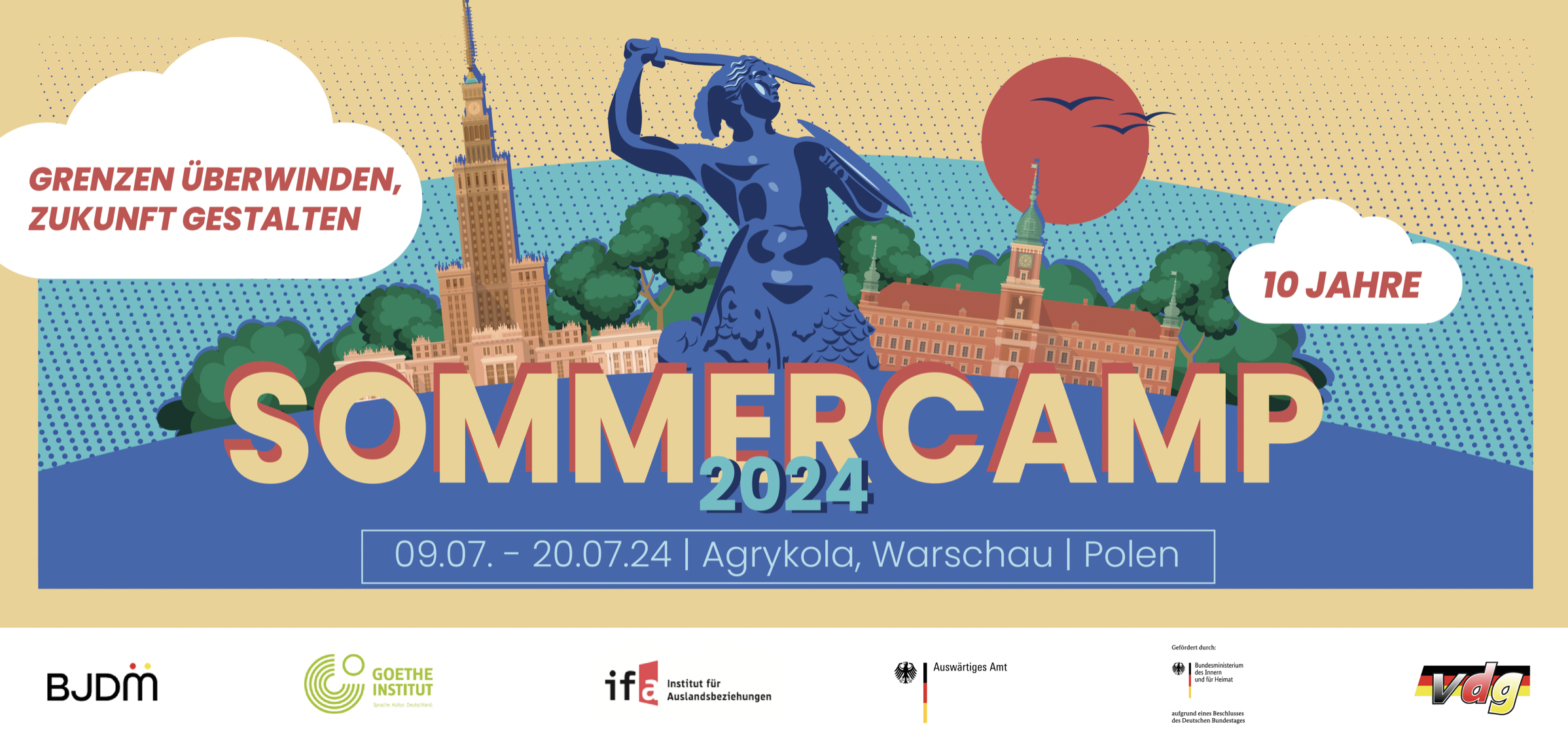 Sommercamp 2024: Gemeinsam Grenzen überwinden und Zukunft gestalten